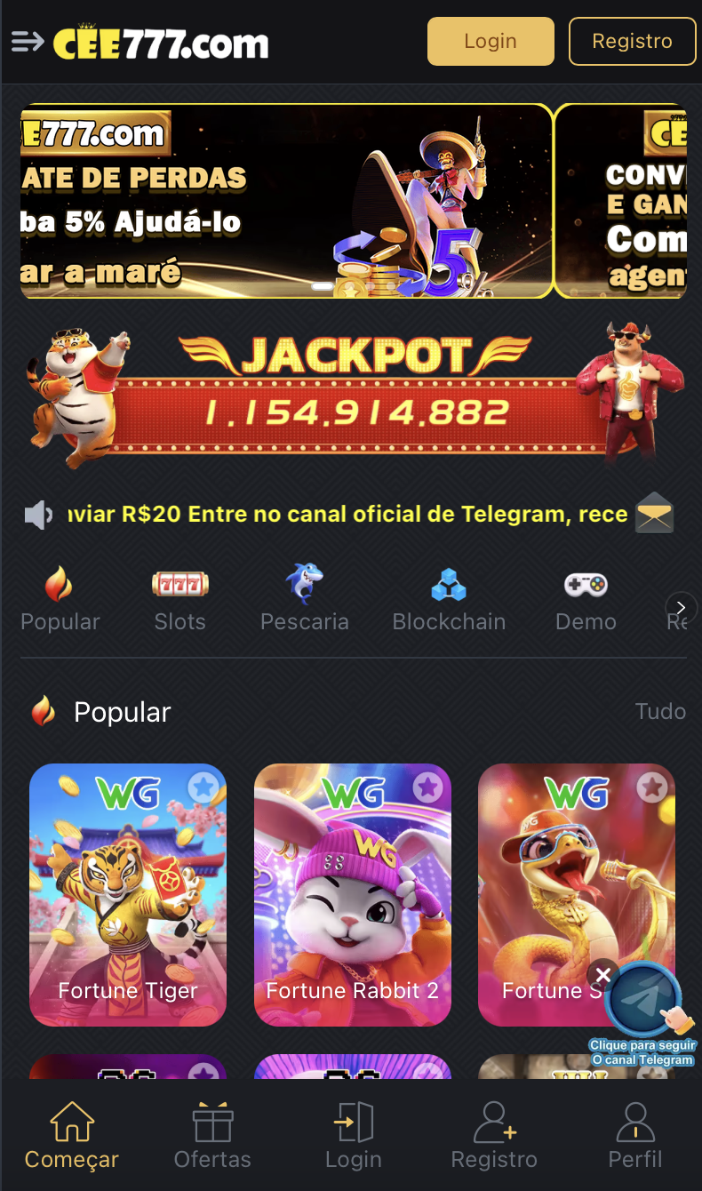 CEE777 Slots 2026 Recompensa de Cadastro até R$798